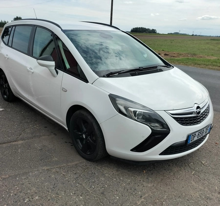 Opel Zafira cena 28900 przebieg: 171000, rok produkcji 2012 z Opalenica małe 46